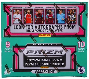 2023/24 Panini Prizm Premier League Soccer Breakaway Box - Picture 1 of 11