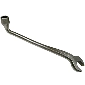 Oldtimer Ford Script Schraubenschlüssel T-5896, 5/8 Steckschlüssel & 7/8 Maulschlüssel, 11" Werkzeug - Bild 1 von 5