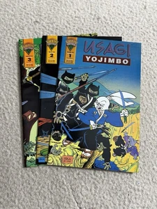Usagi Yojimbo #1-3 Lot Mirage Studios March 1993 TMNT - Picture 1 of 4