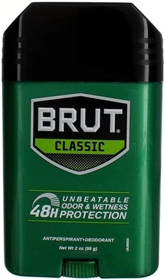 BRUT Desodorante Antitranspirante Barra Aroma Clásico 2 OZ  Foto 1 de 2