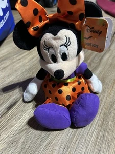 Disney Halloween Minnie Mouse Stofftier Bohne Plüschtier für Kinder 2021 - Bild 1 von 4