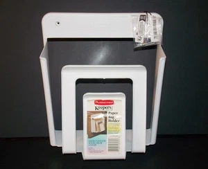 NEU Vintage 1992 Rubbermaid Papiertütenhalter Lebensmittelgeschäft & Geschenktüten mit Hardware 2313 - Bild 1 von 13