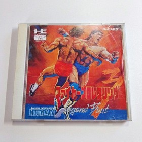 Fire Pro Wrestling 3 Legend Bout PC Engine HuCard Used Japanese ver with Case