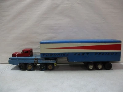 Remolque tractor de carga rápida autopista de peaje Marx Sears Foto 1 de 4