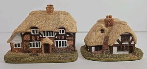 Lot of 2 Lilliput Lane Collectible Miniature Cottages Made In UK 1984 - Bild 1 von 12