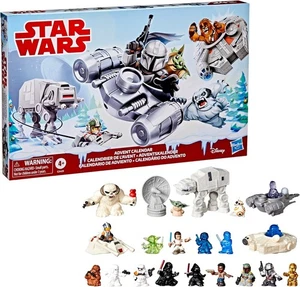 Star Wars Advent Calendar with 24 Mini Figures and Vehicles Holiday Countdown - Picture 1 of 14