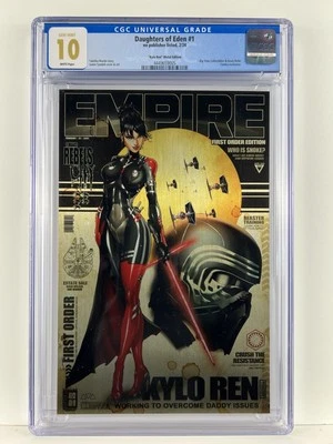 Daughters of Eden Jamie Tyndall “Kylo Ren” Metal Edition CGC 10!!! 2024 LTD 25 - Image 1 of 2