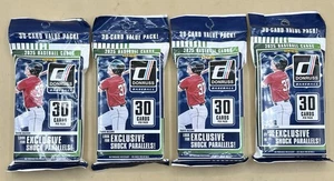 (4 PACKS) 2025 PANINI DONRUSS BASEBALL PACKS 30 CARDS PER PACK SEALED - Picture 1 of 3