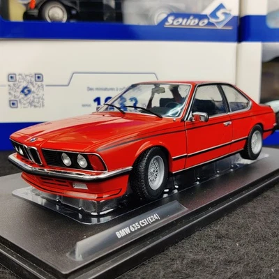 AUTO SOLIDA BMW 635 CSI (E24) HENNÉ ROSSO 1984 1:18 NUOVA SCATOLA S1810301 - Immagine 1 di 4