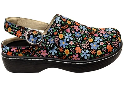 Alegria Oli Womens Comfortable Leather Clogs Shoes Wonder Wall - image 1 of 4