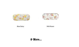 Hard Glasses Spectacle Case Snaps Shut-Various Designs-MOTHERS DAY GIFT - Picture 1 of 8
