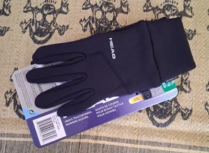 Guantes de correr Head con pantalla táctil para hombre negros XL NUEVOS - Imagen 1 de 5