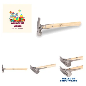 16 oz Titanium Hammer, Magnetic Nail Holder, Milled Face, VN07180 - Picture 1 of 9