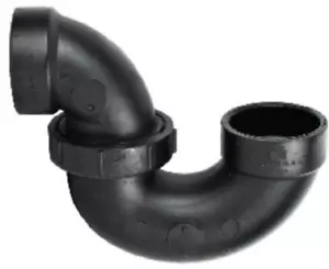 ABS 1-1/2" P-Trap FOR Mobile Home/RV *303144 - Picture 1 of 4