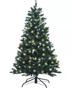 Künstlicher Weihnachtsbaum mit LED-Beleuchtung Tanne Warmweiß Xenotec PE-BM150 - Bild 1 von 5