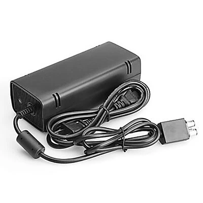 Black Shell Plastic 110-240V Power Adapter Supply Charger for XBOX360SLIM Host - Image 1 of 4