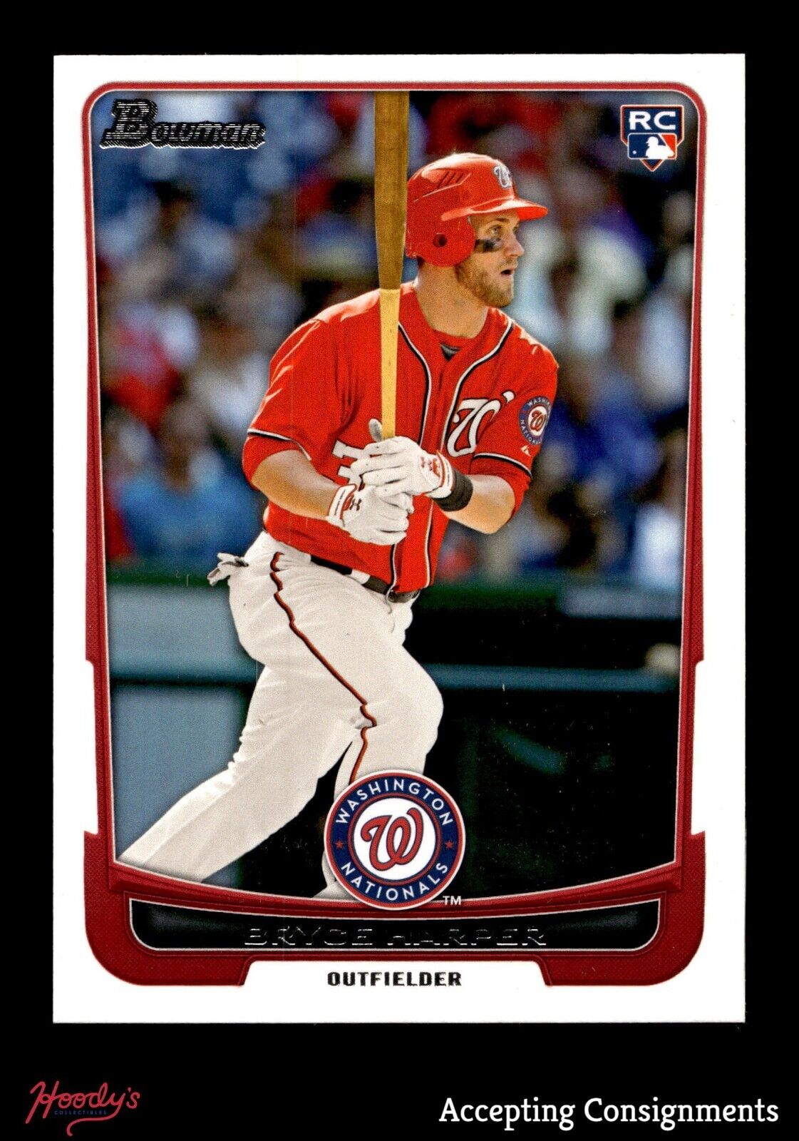 2012 Bowman Draft #10 Bryce Harper NATIONALS RC ROOKIE