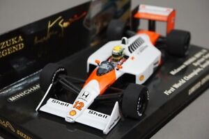 1:43 MINICHAMPS 403884312 McLaren Honda MP4/4 World Champion A.Senna 1988 #12