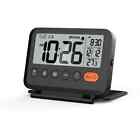 Mini Lcd Digital Alarm Clock With Backlight Calendar Traveling Alarm Clock Home