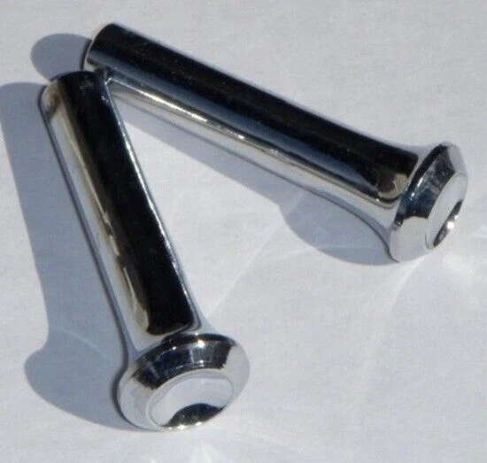 Mopar Chrome Door Lock Knobs NEW PAIR Plymouth Dodge Chrysler - Image 1 of 1