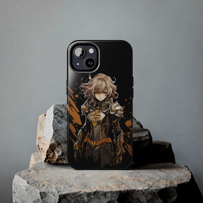 iPhone Case 11 12 13 14 Models Tough Cases - Anime Boy phone case - Image 1 of 4