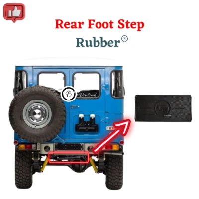 Toyota Land Cruiser FJ40 FJ45 BJ40 Foot Step Rubber for Rear Door — 第 1/4 张图片