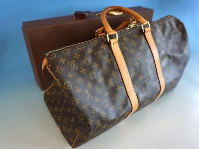 Louis Vuitton Reisetasche Tasche Keepall bravel bag Monogram braun (0524-116) - Bild 1 von 4
