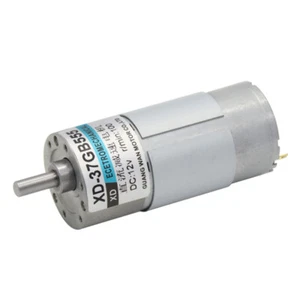 37GB555 DC12V/24V 15W High Torque Gear Motor Adjustable Speed CW/CCW 10-600RPM - Picture 1 of 4
