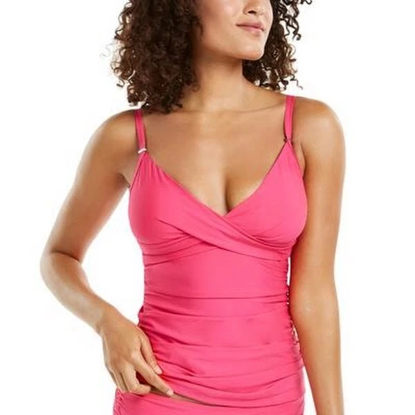 Camiseta Tankini Calvin Klein Acanalada Control Abdomen Foto 1 de 4