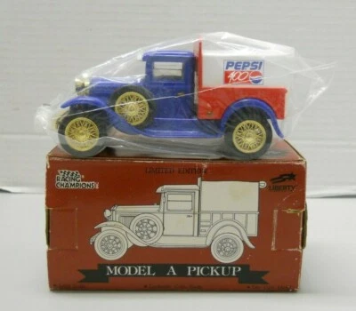 Racing Champions Florida Daytona Pepsi 400 Model A Pick Up Truck Diecast Bank - Image 1 of 4