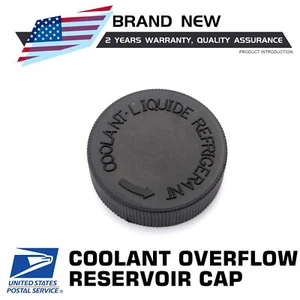 Coolant Overflow Reservoir Cap For Nissan 370Z Infiniti FX45 G37 NV200 Black USA - Picture 1 of 5