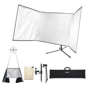 SMDV FLIP BANSA w/ Bag+BallHead/Studio Universal Photography Clamshell Reflector - Picture 1 of 28