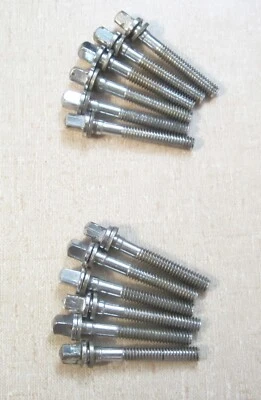 12 VNTG 60's Slingerland TENSION RODS 1-1/2" (1-7/8"Total Length) Tom/Snare Drum - Image 1 of 3