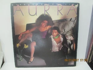Aurra - Live and Let Live [1983 Used Vinyl Record LP] VG+/VG - Picture 1 of 3