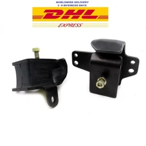 2x Front Engine Mounting For Nissan Datsun Navara D21 Hustler Hardbody Pickup - Picture 1 of 6
