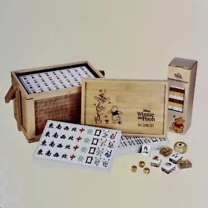 Limited Edition Disney Winnie The Pooh Mahjong Set Singapore CNY 2025 Exclusive - Picture 1 of 23