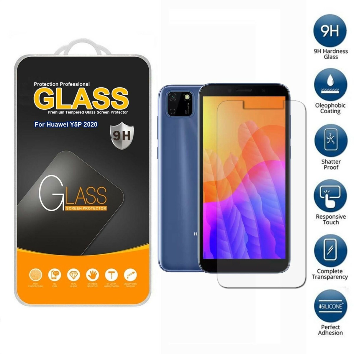 2 Films Verre Trempé Pour Vivo Y500 - Protection 9H Anti-Rayures, Sans Bulles, Revêtement Oléophobe