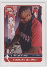 2012 Grandstand Portland Sea Dogs Brandon Henry