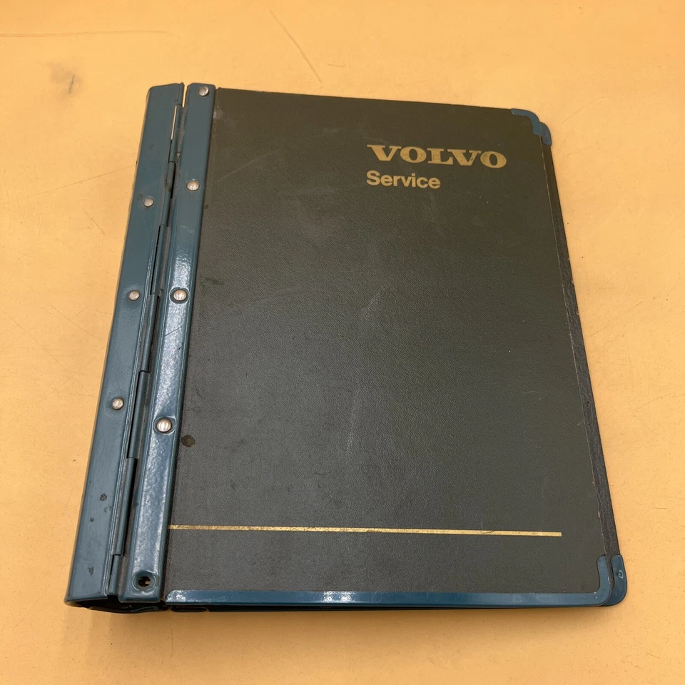 Volvo 760 Turbo GLE 740 1982-1985 manual de reparación de servicio lote en carpeta sec. 0,2,6 Foto 1 de 4