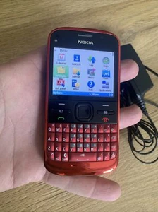 Nokia E5-00 - red black excellent condition - Picture 1 of 8