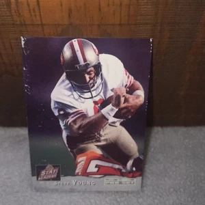 1993 NFL Steve Young Pro Set Sport Trading Card San Francisco 49ers Stat Leaders - Picture 1 of 5