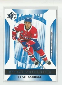 2023-24 SP Hockey SEAN FARRELL Rookie Authentics BLUE - Picture 1 of 1