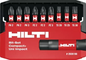 Bit-Set Diamant-Schlagschraubendreherklingen S-BS (IMP) HILTI - Picture 1 of 1