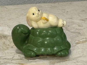 Vintage Avon Woodland Charmers Rabbit & Turtle Mini Pomander 1982 - Picture 1 of 9