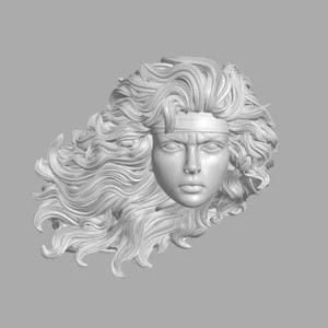 Rogue X-Men 97 v2 custom head for Marvel Legends and other action figures - Picture 1 of 1
