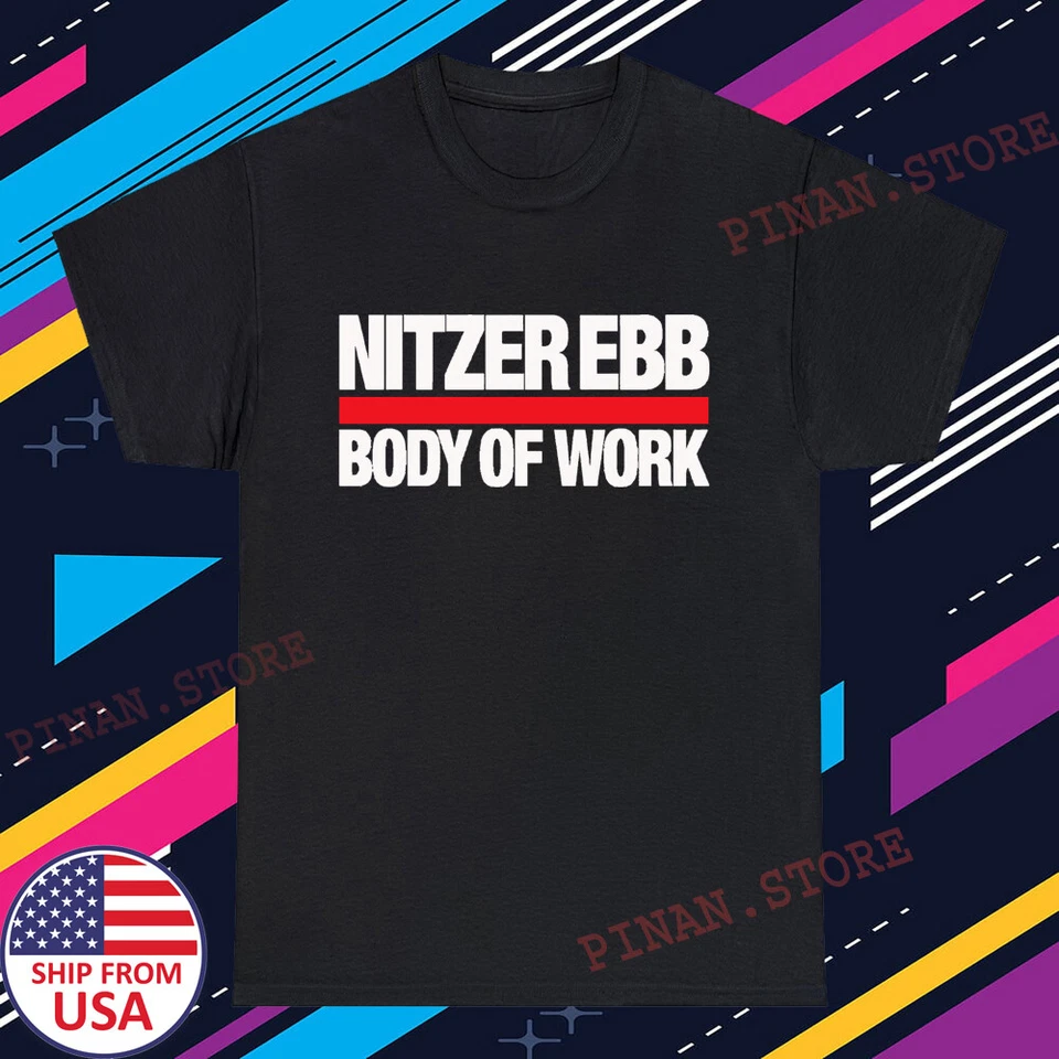 Nitzer Ebb Body Of Work Men's Black Size S-5XL - Image 1 of 1