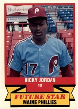 1988 Triple A All-Stars CMC #28 Ricky Jordan