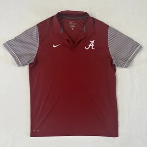 Alabama Crimson Roll Tide Nike Golf Dri Fit Herren XL Rot Kurzarm Poloshirt - Bild 1 von 11