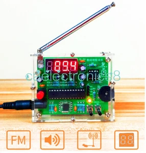 Hágalo usted mismo DC4.5-5.5V 87.5-108MHZ Digital Tubo Pantalla FM Digital Radio Electrónica - Imagen 1 de 10