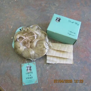 Vintage Thats the Difference Dolls Light Peach Bloom Hair Wig New Original Box - Picture 1 of 6